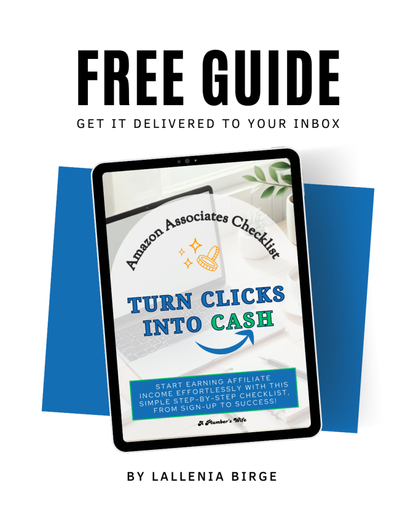 Free Guide Mockup Turn Clicks Into Cash Amazon Checklist